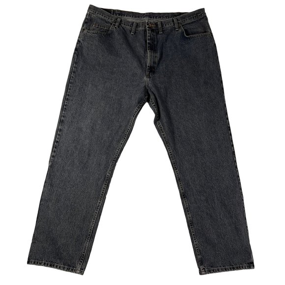 Wrangler Other - WRANGLER Jeans Men's Denim 5- Pocket Relaxed Fit Straight Leg Blue 44/34